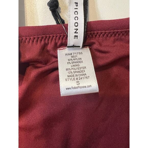 NWT Robin Piccone Ruched Bikini Bottom - Women's Size Small - Picture 6 of 7